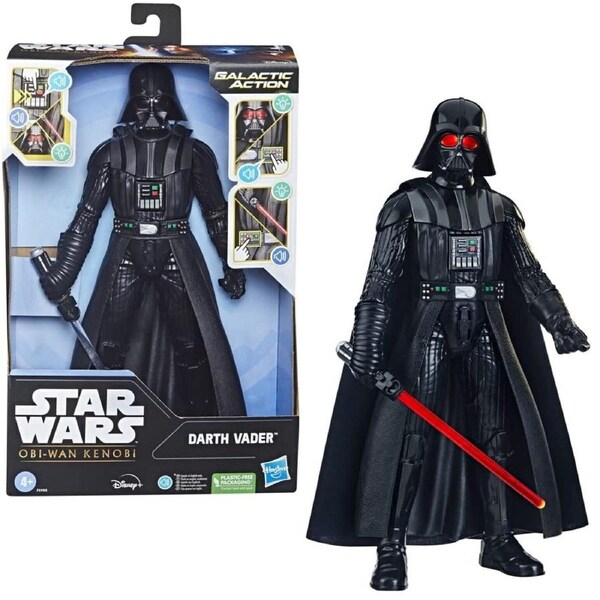 Star Wars Galactic Action Figure Darth Vader Kenobi Electronic New Toy