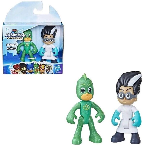 PJ Masks Disney Junior 2.5-Inch Mini Figure 2-Pack Gekko Romeo