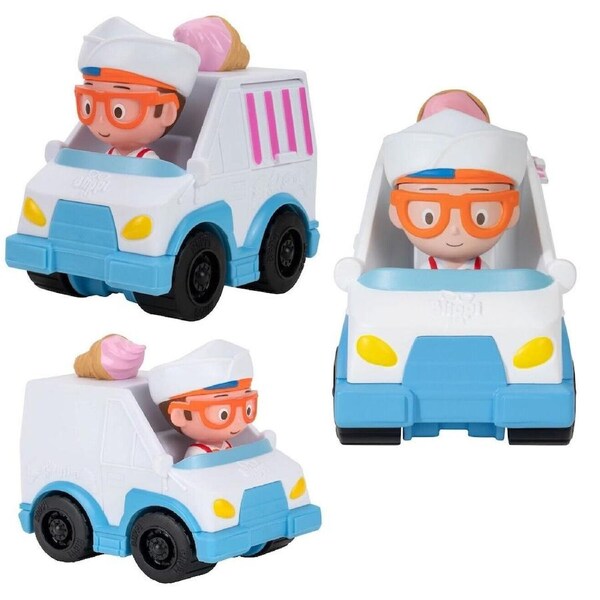 Blippi Mini Vehicle Ice Cream Truck Fun