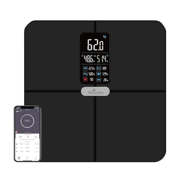 ALLIUMS Smart Bluetooth Body Fat Scale, AS-20