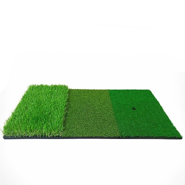 Golf Mat 3-in-1 Practice Mat Outdoor Indoor Training Mat Hitting Mat Driving Pad