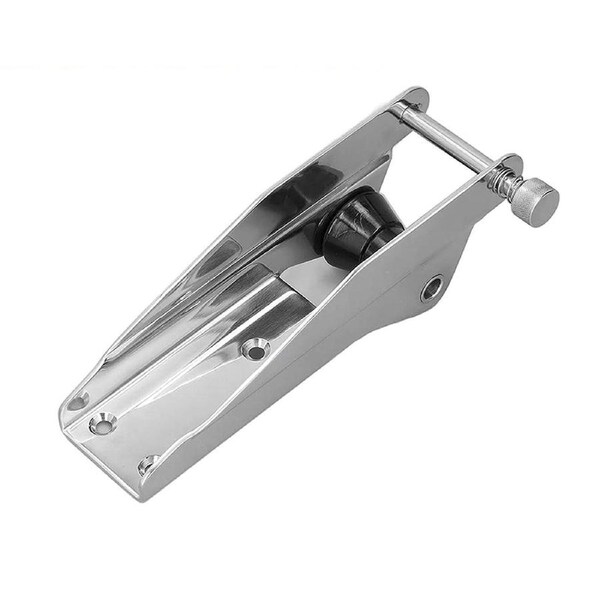 Stainless Steel Bow Anchor Roller With Spring Loaded Pin Mounting Hole