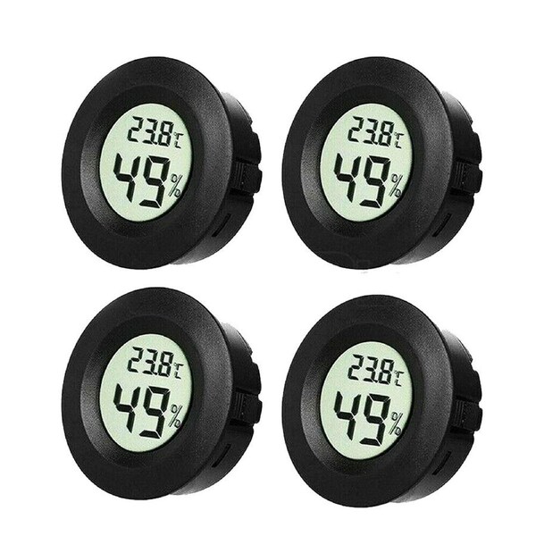LCD Humidity Meter Mini Digital Thermometer Hygrometer Temperature - 4x