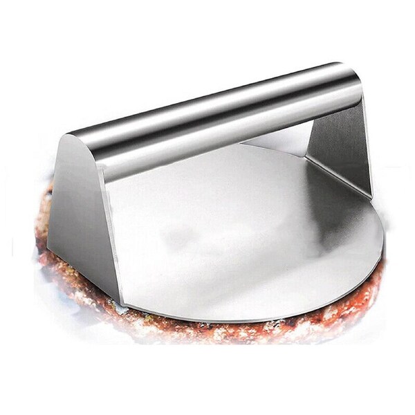 Burger Press Meat Smasher Hamburger No-Rust Steak for Griddle Accessory Home BBQ