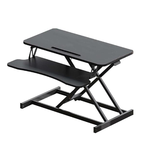 Standing Desk Laptop Riser Height Adjustable Stand Up Sit Stand Computer Shelf