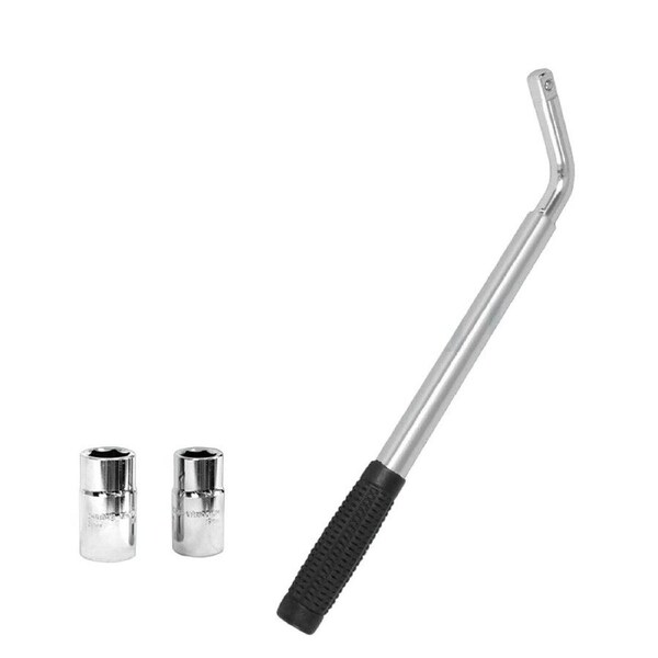 Extendable 32-48CM Wheel Brace Heavy Duty Nut Lug Wrench Sockets