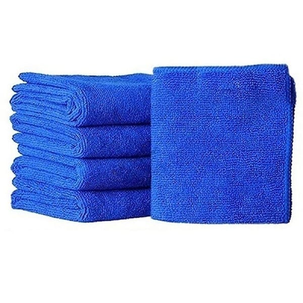 Microfibre Cloth Glass Cleaning Car Towel Window Dish Washing 30 x 30cm - 50pcs