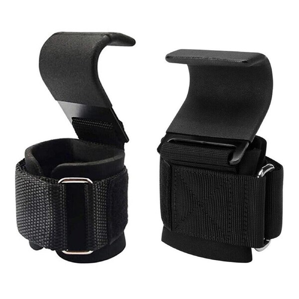 Weight Lifting Gym Muscle Training Wrist Support Straps Wraps Bodybuilding - 2pcs