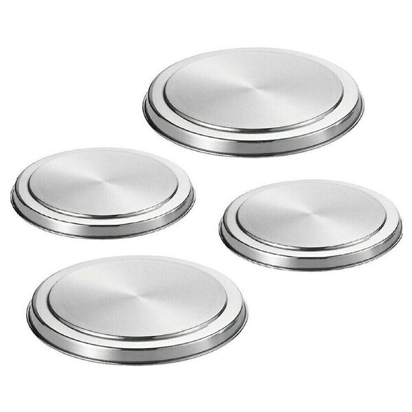 Stainless Steel Kitchen Stove Top Covers Cooker Protection - 4pcs