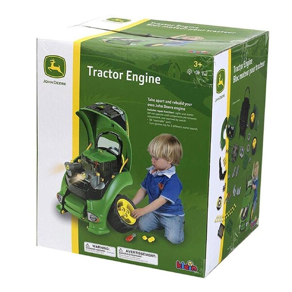 Theo Klein John Deere Kids Mechanic Tractor Engine