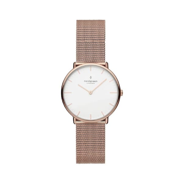 Nordgreen Women's Native 28mm Women's Rose Gold Dress Watch