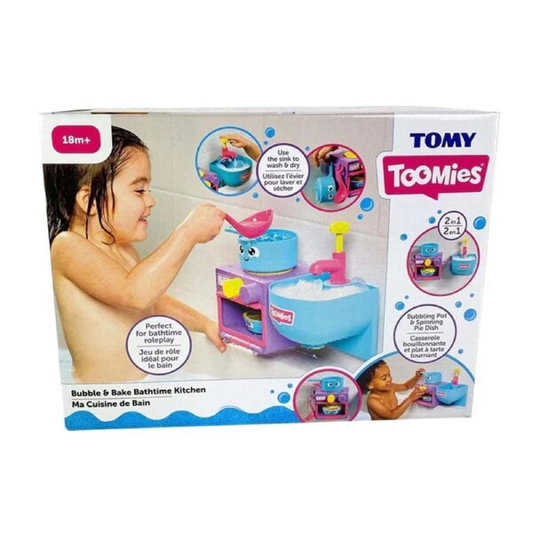 TOMY Bubble and Bake Bathtime Kitchen Playset