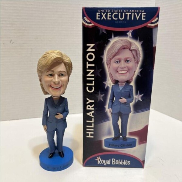 Royal Bobbles Hillary Clinton Bobblehead