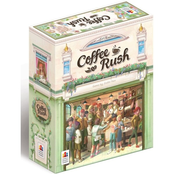 Coffee Rush Board Game