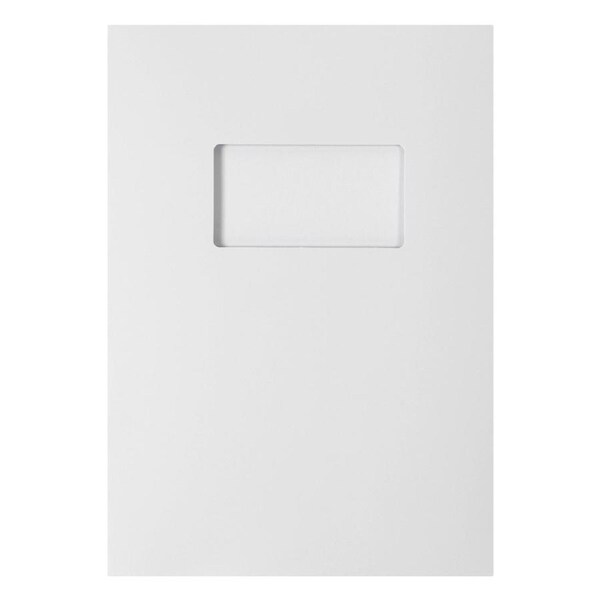 10pc Marbig Pro A4 Presentation Folder Document Holder w/ Gloss Window White