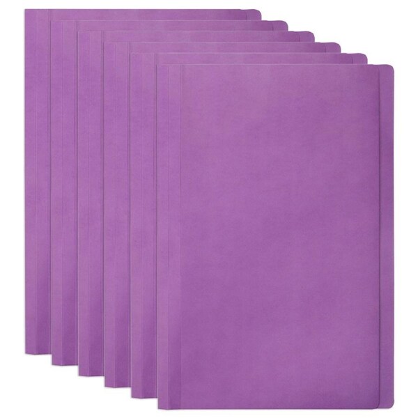 40pc Marbig Foolscap Manilla Folder Document Holder File Organiser Purple