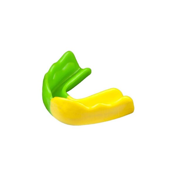 Signature Sports Type 2 Protective Mouthguard Teeth Shield Youth Green/Yellow