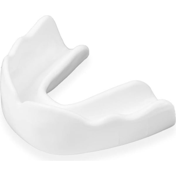Signature Sports Boil Bite Type 2 Protective Mouthguard Teeth Shield Adult White