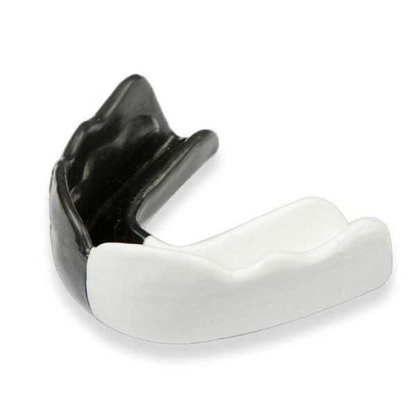 Signature Sports Type 2 Protective Mouthguard Teeth Shield Family Black/White