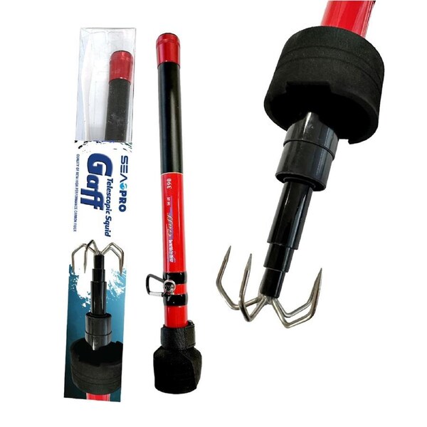 Sea Pro Portable/Retractable Telescopic Squid Gaff Fishing/Catching Octopus Hook