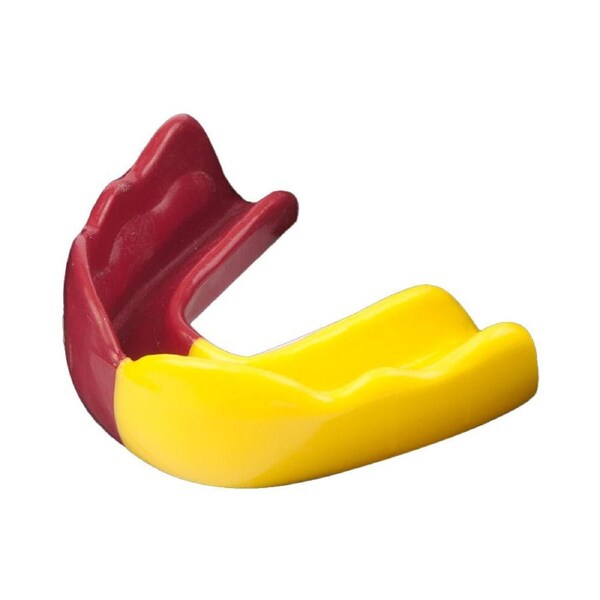 Signature Sports Type 2 Protective Mouthguard Teeth Shield Family Maroon/Yellow