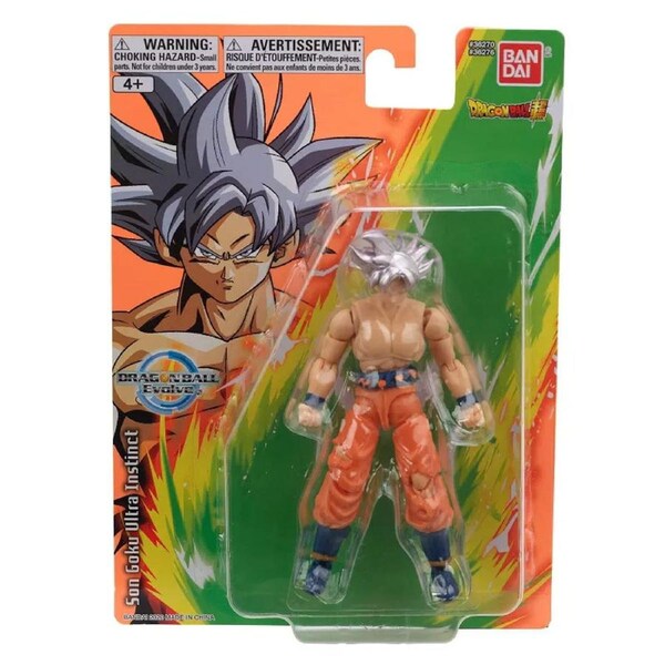 Dragon Ball Super Evolve Goku Ultra Instinct 5 inch Action Figure