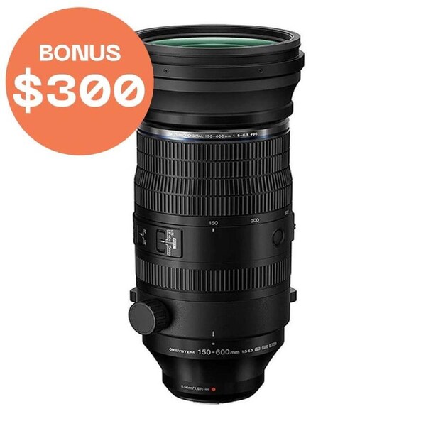 OM SYSTEM M.ZUIKO DIGITAL ED 150-600mm F5.0-6.3 IS Lens