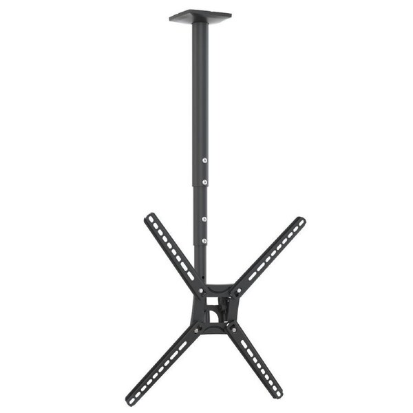Barkan Full Motion TV Ceiling Mount, 29 - 65 Inch Size, Black