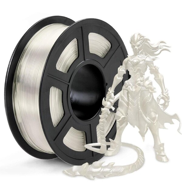 1.75mm 3D Printer Filament Silk - Clear 1KG