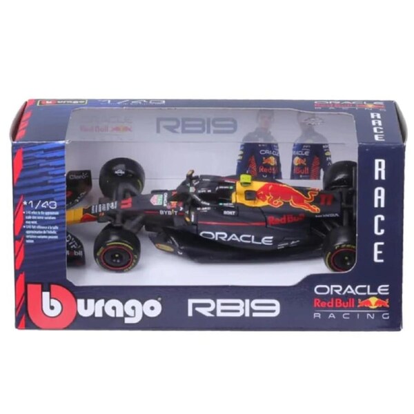 Bburago Formula Racing 2023 Red Bull Racing RB-19 #11 Sergio Perez 1:43 Scale Diecast Vehicle