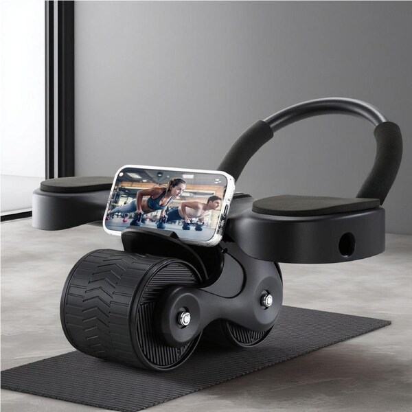 Abdominal Exercise Wheel Everfit Ab Roller Automatic Rebound Home Gym Workout