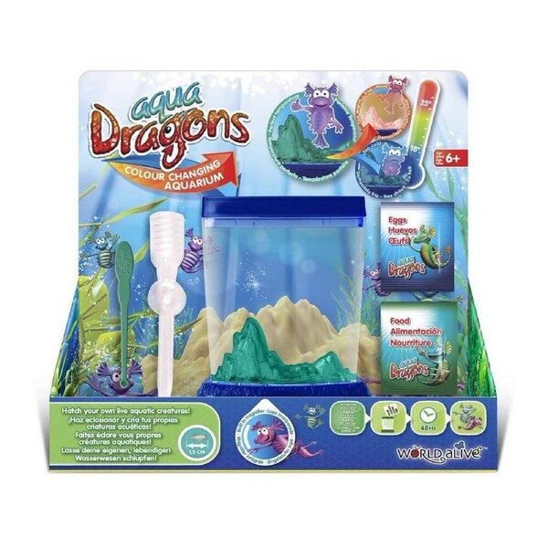 Aqua Dragons Underwater World Colour Changing Aquarium Box Kit