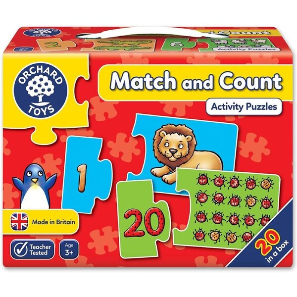 Orchard Toys Match and Count Educational Jigsaw Puzzle