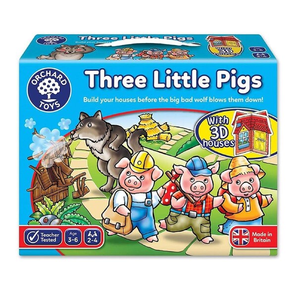 Orchard Toys Three Little Pigs Board Game
