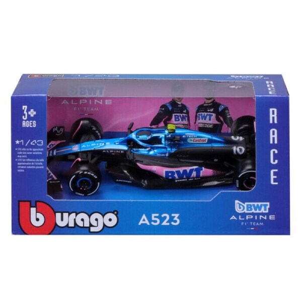 Bburago Formula Racing 2023 Renault Alpine A523 #31 Esteban Ocon 1:43 Scale Diecast Vehicle