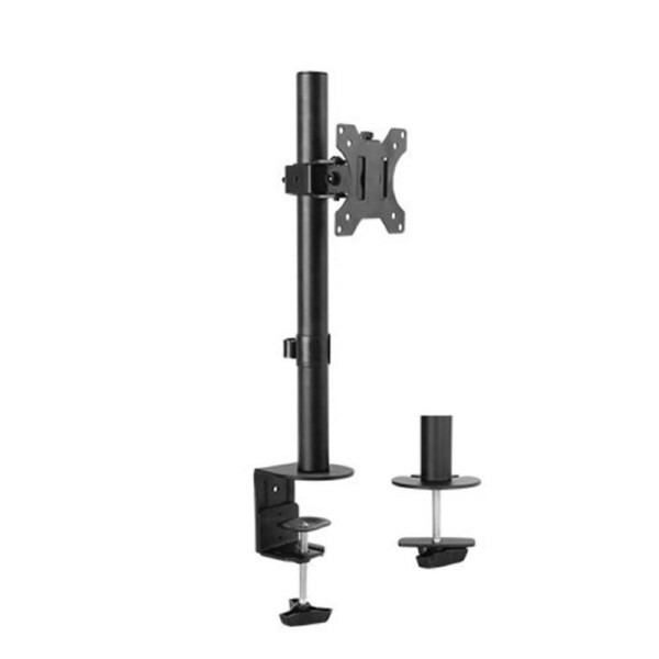 Brateck Single Screen Economical Articulating Steel Monitor Arm Fit Most 13'-32' LCD monitors, Up to 8kg per screen VESA 75x75/100x100