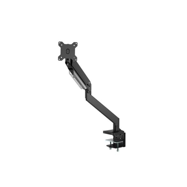 Brateck Single Monitor Heavy-Duty Gas Spring Aluminum Monitor Arm Fit Most 17'-35' Monitor Up to15kg per screen