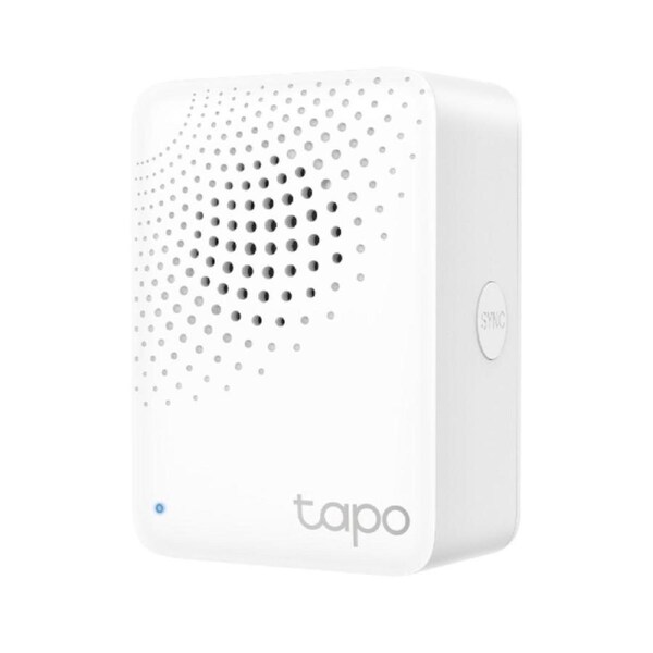 TP-Link Tapo Smart IoT Hub with Chime, Whole-Home Coverage, Low-Power Wireless Protocol , Smart Alarm, Smart Doorbell (Tapo H100
