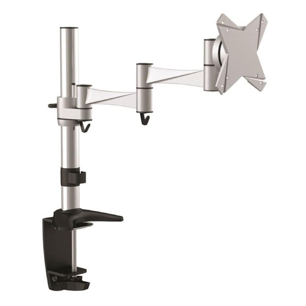Astrotek Monitor Arm Desk Mount Height Adjustable Stand for Single LCD Display 23.8' 24' 27' 8kg 30 Tilt 180 Swivel 360 Pivot VESA 75x75 100x100