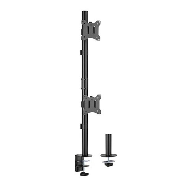 Brateck Vertical Pole Mount Dual-Screen Monitor Mount Fit Most 17'-32'