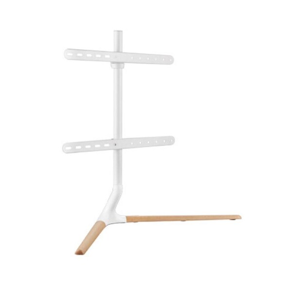 Brateck Modern Linear Tabletop TV Stand For 49'-70' TVs -- Matte White