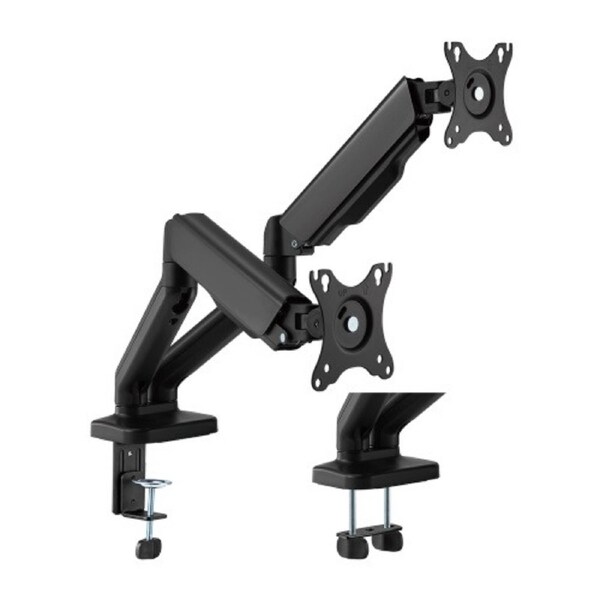Brateck Cost-Effective Spring-Assisted Dual Monitor Arm Fit Most 17'-32'