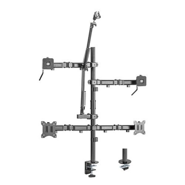 Brateck Dual-Monitor All-in-One Studio Setup Desktop Mount Fit17'-32' Up