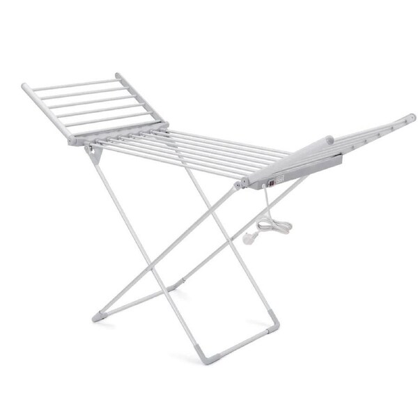 Lenoxx Electric Expandable Freestanding Heated Towel & Clothes Rack Dryer