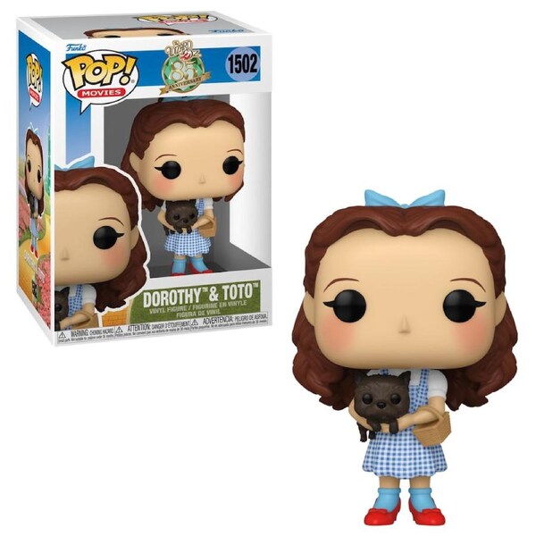The Wizard of Oz 85th Anniversary Dorothy with Toto Funko POP! Vinyl