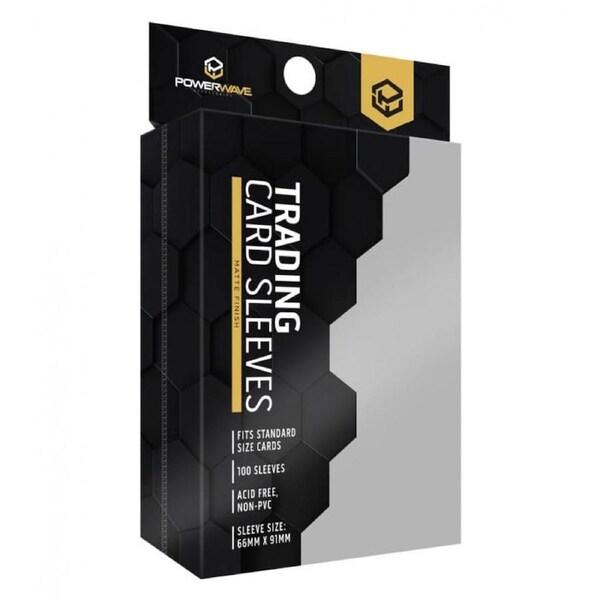 Powerwave Matte Clear Card Sleeves 100 Pack