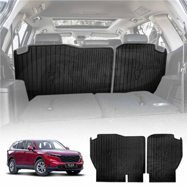 Back Seat Protector for Honda CRV CR-V 7-Seater 2023-Onwards All Weather Heavy Duty Car Seat Kick Mats Cover Accessories