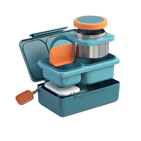 OmieBoxUp Bento Box - Teal Green