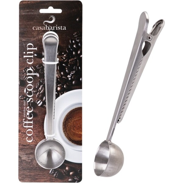 Casabarista Stainless Steel Coffee Scoop Clip