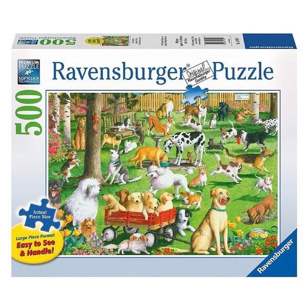 Ravensburger At the Dog Park 500 Piece Large Format Puzzle